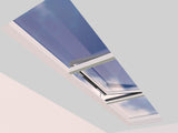 Puits de lumière modulaire à ouverture électrique 1500 x 6000 mm (2 fixes, 1 ouvrant)