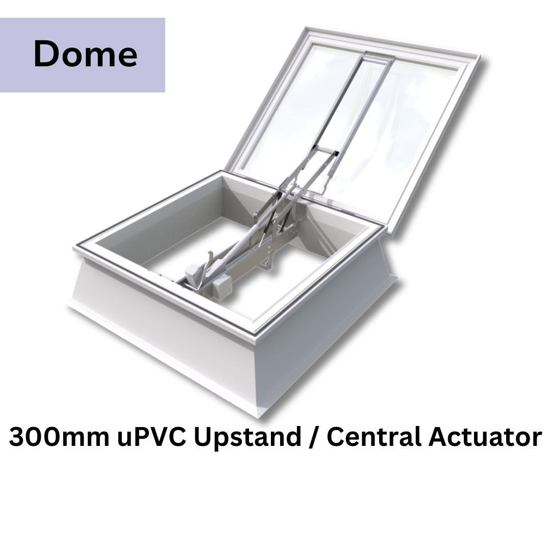 Lanterneau de ventilation de fumée 1200 x 1200 mm de Mardome