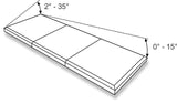 1000 x 3000 mm Electric Opening Glass Link Skylight (Premium Range).