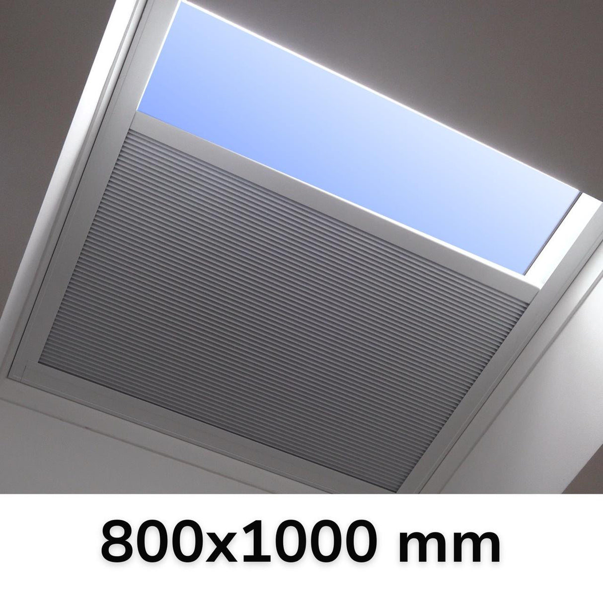 800 x 1000 mm LD handmatige jaloezieën voor platte/schuine daken en lichtstraten