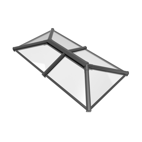 750 x 1250 mm Stratus Verrière de Toit en Aluminium Style 2 (Traditionnel)