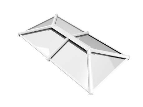 750 x 1800 mm Stratus Verrière de Toit en Aluminium Style 2 (Traditionnel)