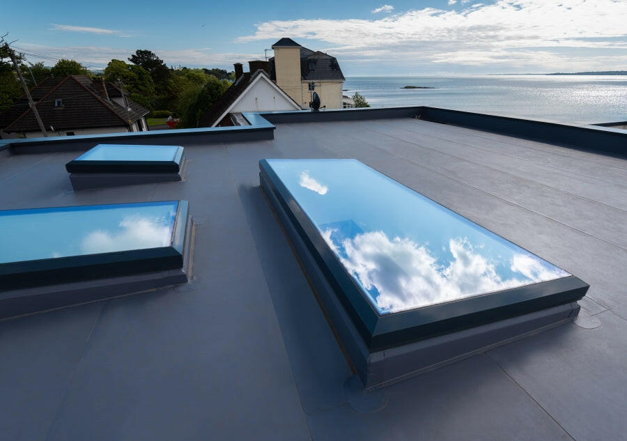 1000 x 1000 mm Electric Opening Glass Link Skylight (Premium Range).